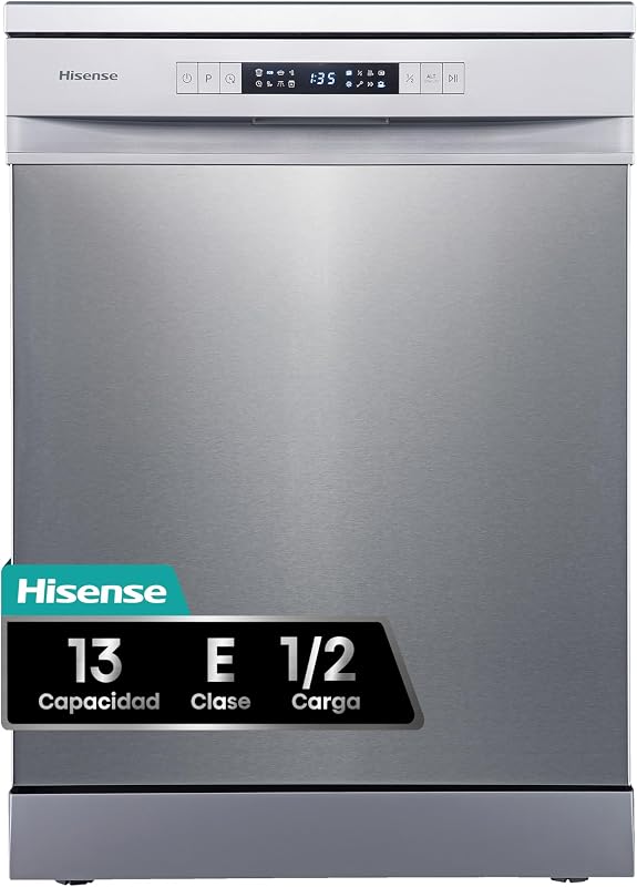 HS622E10X - Lavavajillas 60cm, Libre Instalación, 13 Serv.