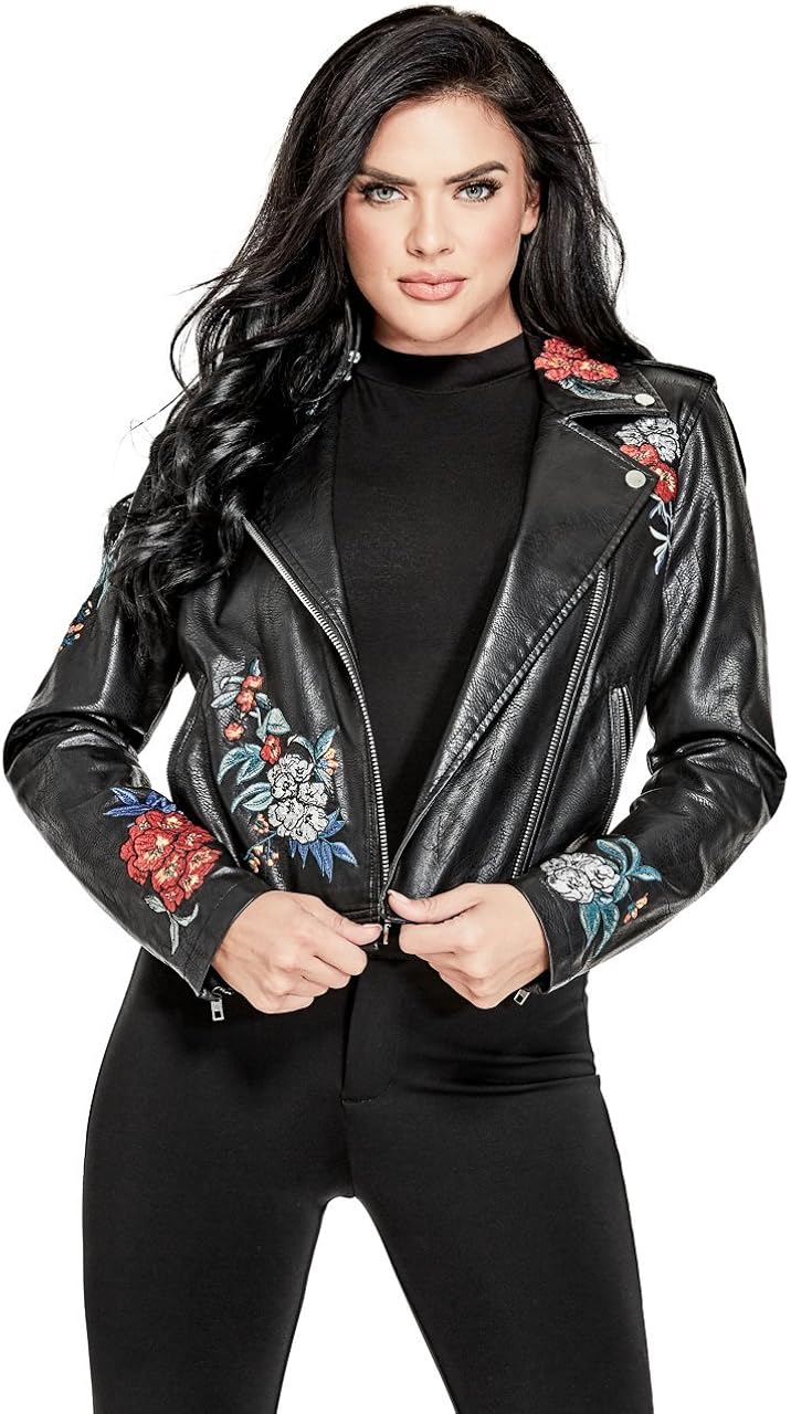 guess regina moto jacket