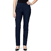 Gloria Vanderbilt Womens Haven Straight Trouser Pant Regular