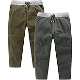 Bumeex Toddler Boy's 2pk Cotton Pull-on Pants 2-9years