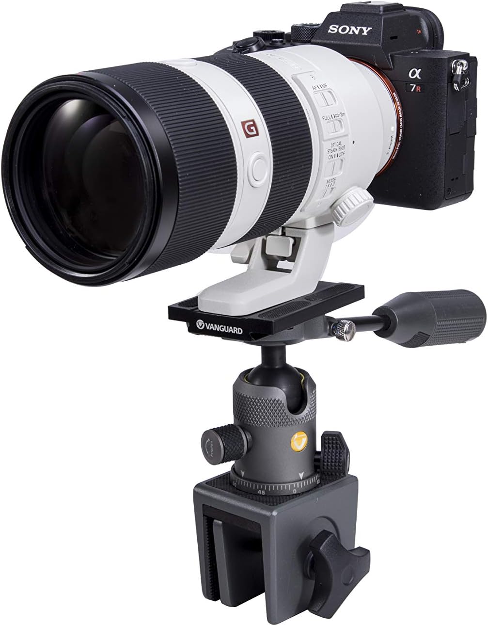 VANGUARD VEO 2 BH-50WM Window Mount With Ball/Pan Head, black