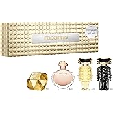 Paco Rabanne Feminine Miniature by Paco Rabanne for Women - 4 Pc EDP Spray Mini Gift Set - 0.17oz Lady Million, 0.2oz Olympea,0.13oz Fame, 0.13oz Fame Parfum Spray