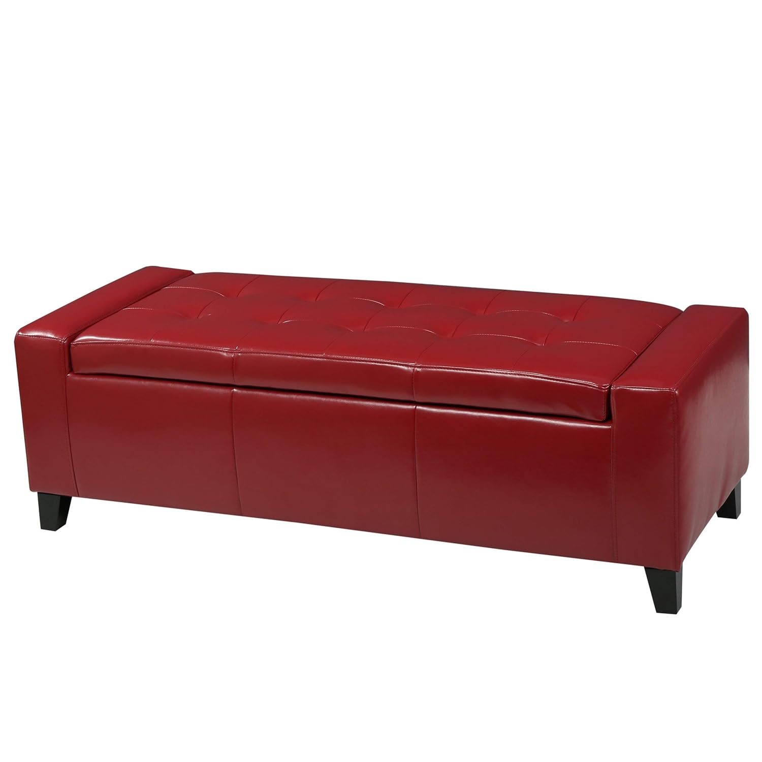 Best christopher knight leather storage ottoman