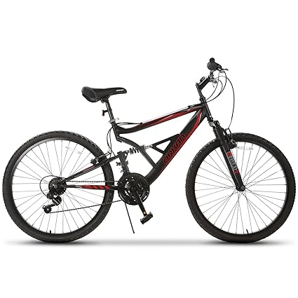 dual suspension hybrid bike