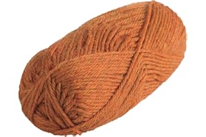Knit Picks Wool of The Andes Worsted Weight 100% Wool Yarn Orange (1 Ball - Persimmon Heather)