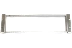 3U Eurorack Bracket Ears 104HP Rails, 50 Slide Nuts by Synthrotek: Modular Rackmount Ears