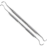 Dental Scaler Anterior Posterior New Periodontics Instrument 2 Pcs Set Sickle H6/h7, Jaquette U15/30