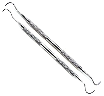 Amazon Com Dental Scalers Jacquette U15 30 Sickle H6 H7 Anterior Posterior Tarter Remover Double Ended Periodontal 2 Pieces Instruments Industrial Scientific