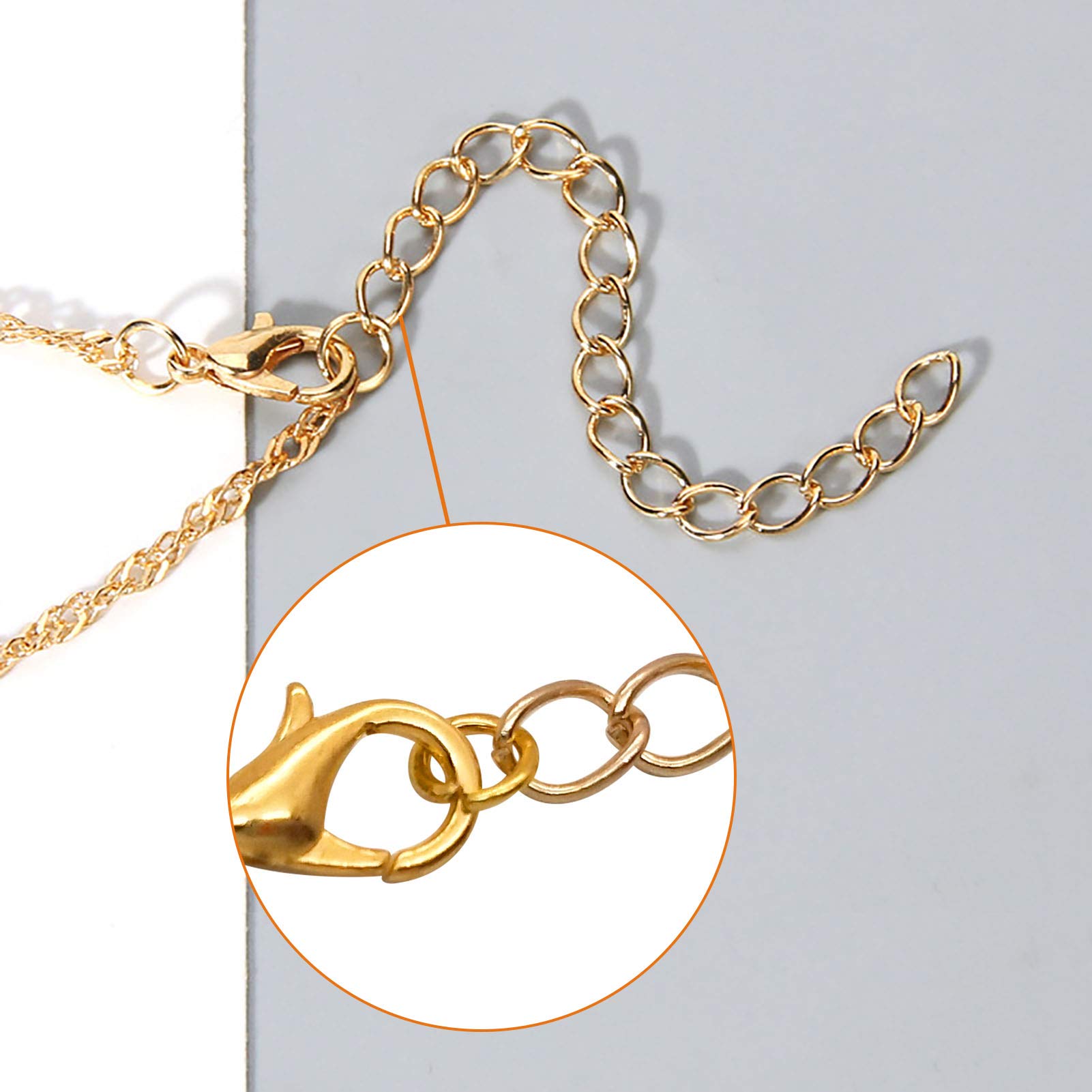 250Pcs Chain Extender for Jewelry Making,Bracelet Chains...