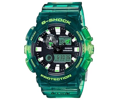 green g shock amazon