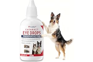 VIVAELIXIR Cataract drops for dogs– Dog Eye Drops Improve Vision Clarity, Improve Eye Vision and Cataracts– 2.03 fl oz (60 mL)