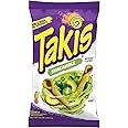 Takis Guacamole Rolled Tortilla Chips, Guacamole Artificially Flavored, 9.9 Ounce Bag