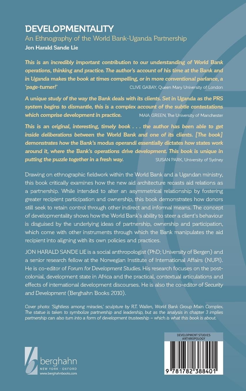 Buy Developmentality An Ethnography Of The World Bank Uganda