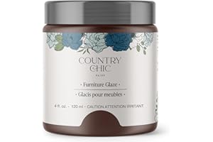 Furniture Glaze - Antique Patina Special Effects Glaze for Chalk Style Furniture Paint, Eco-Friendly Wood Stain, 6 Color Choi