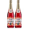 Kedem Sparkling 100% Concord Grape Juice, 25.4oz (2 Pack), Kosher, Non Alcoholic, No Added Sugar