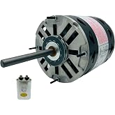 CHIOWO DL1076 Direct Drive Blower Fan Motor 3/4 HP 1075 RPM 3-Speeds 115 V | Compatible with A.O. Smith 1076, Fasco D728, GE 3589, Packard 43589, Marathon X009, Emerson 8904, Magnetek 0678