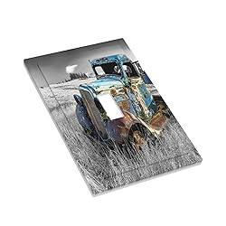 Vintage Country Old Blue Truck 1 Gang Light Switch