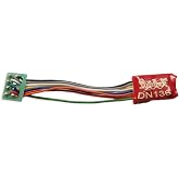 Digitrax DGTDN136PS N DCC Decoder Series 6, 3.2" Wires 3 FN 8-Pin 1A