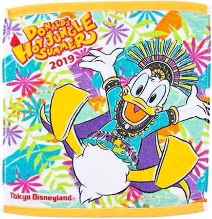 Amazon Co Jp ドナルドのホットジャングルサマー 19 ランド ウォッシュタオル ドナルド ダック ハンド タオル ディズニー ランド限定 グッズ おもちゃ