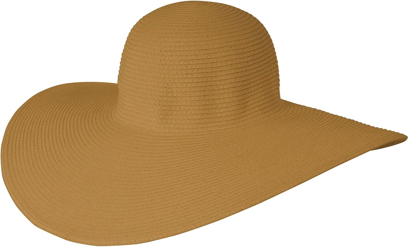 brown floppy sun hat