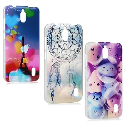 3 Pcs Set Lanveni Hardcase Hülle for Huawei Y625 Schutzhülle Handycover Etui Bumper Staubdicht Telefon-Kasten huawei y625 han