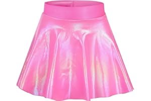 Gnainach Girls Skorts High Waist Athletic Skirts with Shorts Stretchy Activewear for Teens Kids Performance Tennis