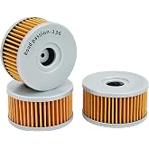 Road Passion High Performance Oil Filter for SUZUKI DR350 1990 1991 1992 1993 1994 1995 1996 1997 1998 1999 2000 DR350 OFF ROAD 1990-1998 (pack of 3)