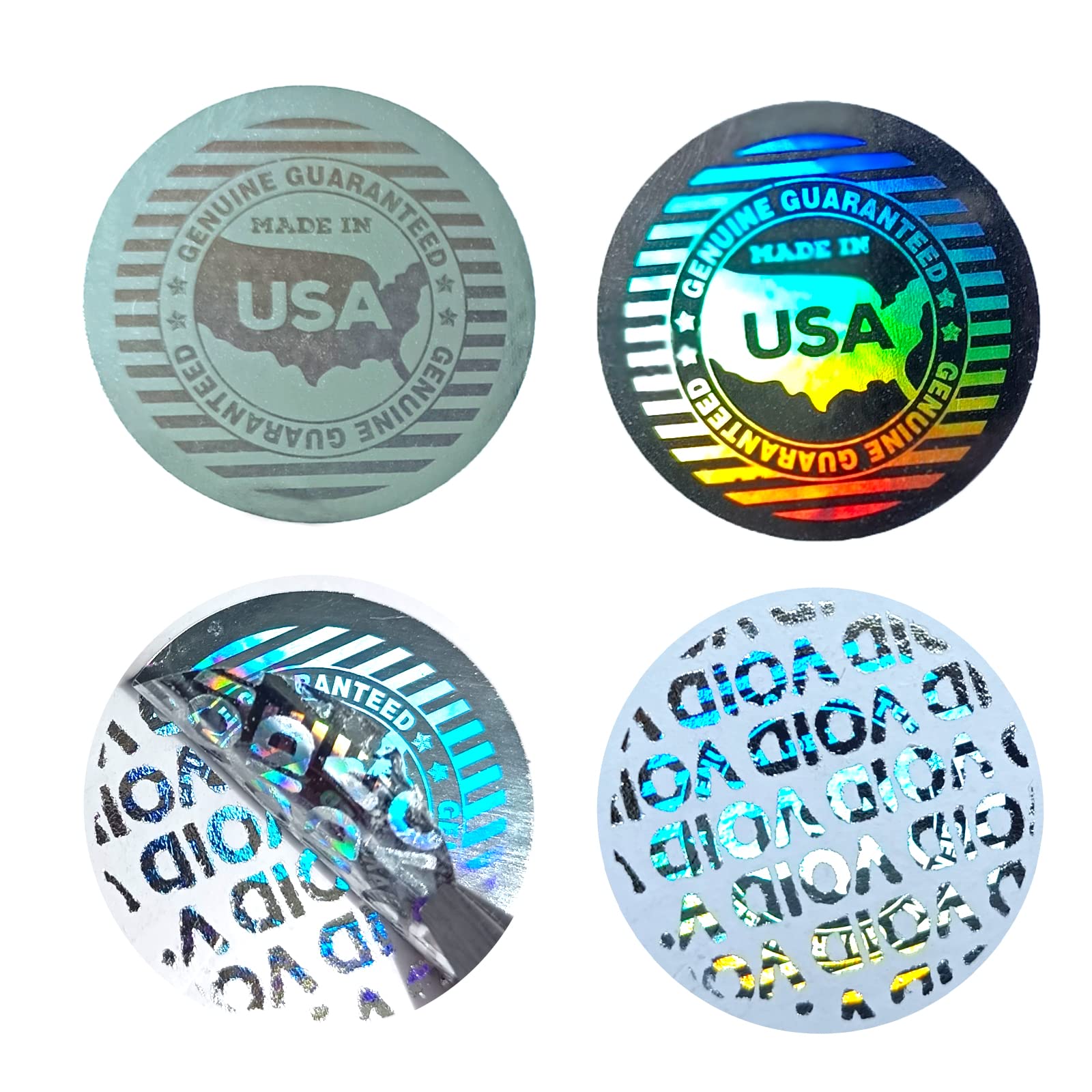 320pcs Hologram Tamer Proof Stickers Genuine high