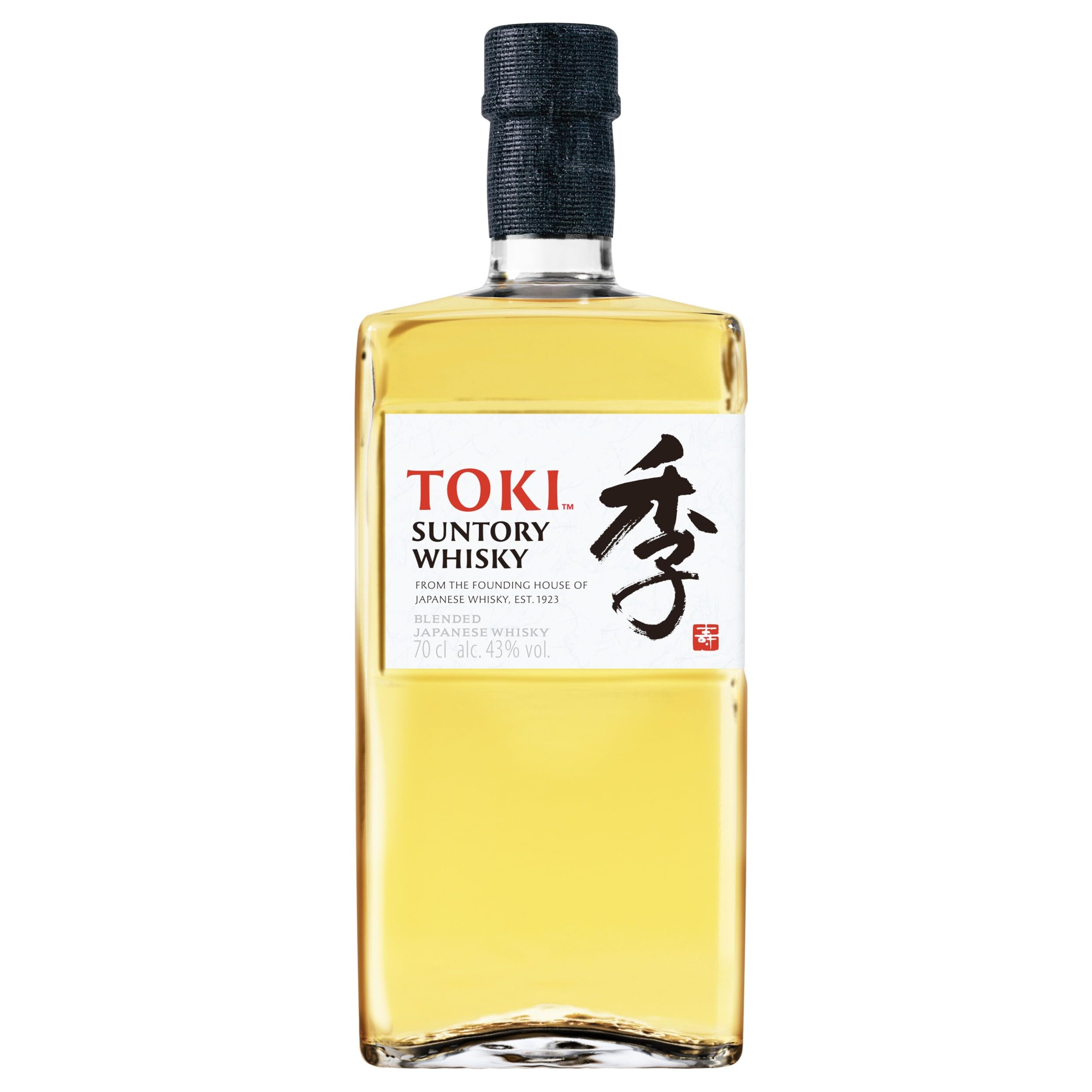 Suntory Whisky Toki | Japanischer Blended Whisky aus Hakushu, Yamazaki und Chita | mit feinem, süßen und würzigem Abgang | 43% Vol | 700 ml