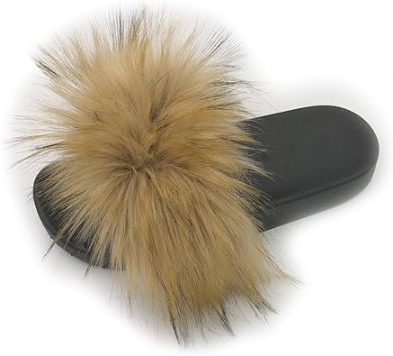 amazon fox fur slides