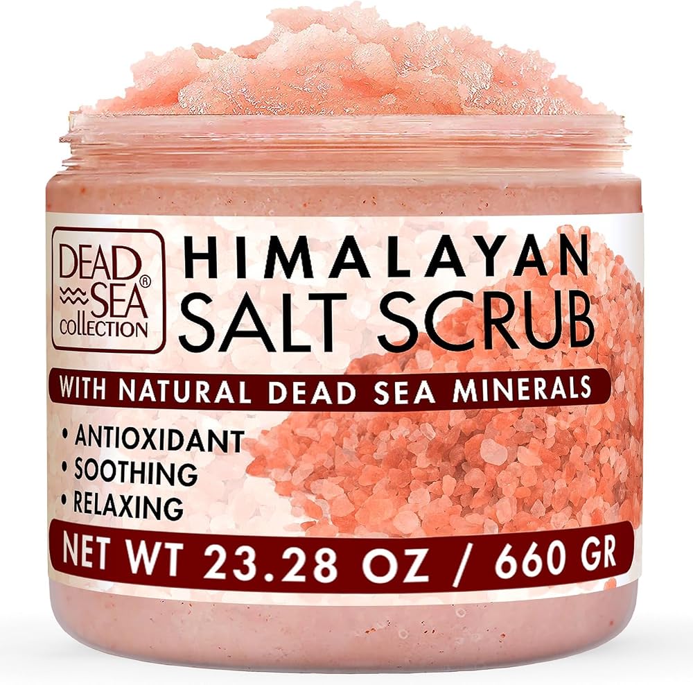 Dead Sea Collection Body Scrub Himalayan Pink Salt Dead Sea Minerals 660g