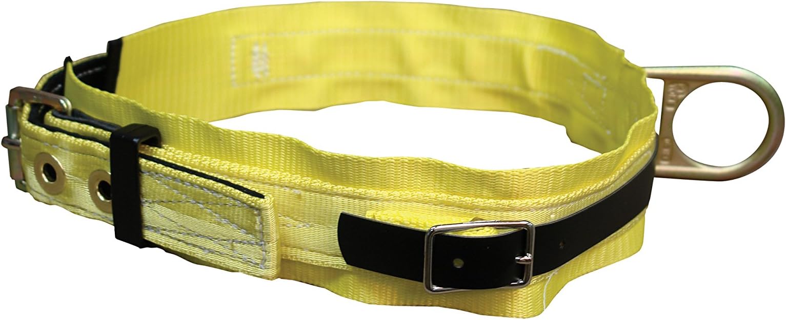 Elk RiverElk River 03193 Nylon and Polyester Web Reinforced Miner's Body Work Belt with and 3" Backpad, Large