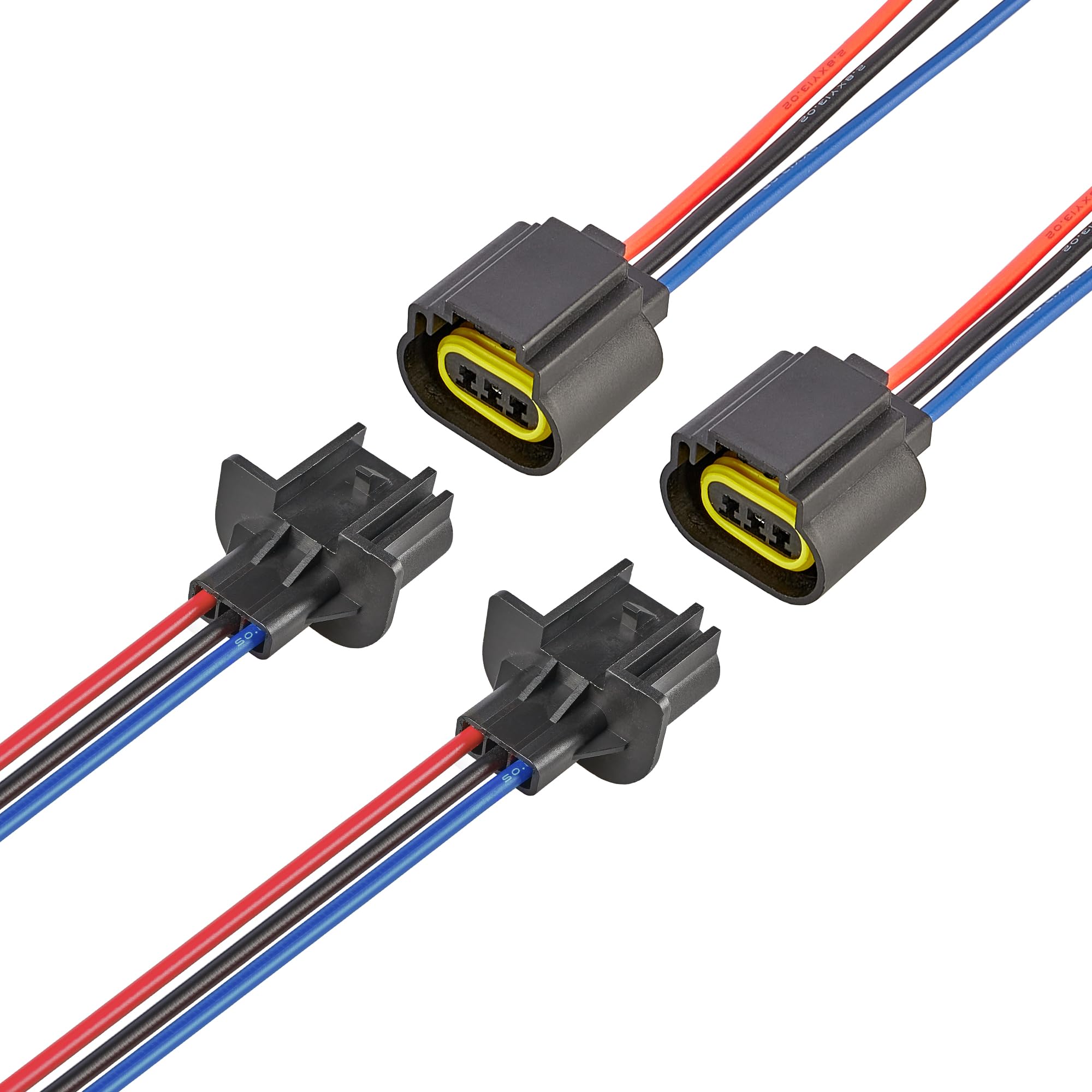 Conector Circular Impermeable IP68 - 9 Pines Hembra/macho Para LED Y Alimentación - Ideal Para Instalaciones En Exteriores