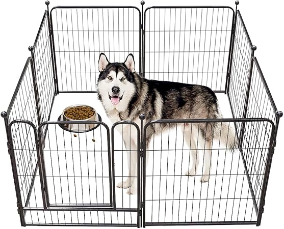 tall outdoor dog pen
