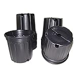 20 NEW Plastic Nursery 1 Gallon Trade POT ~ Holds 0.66 Gal