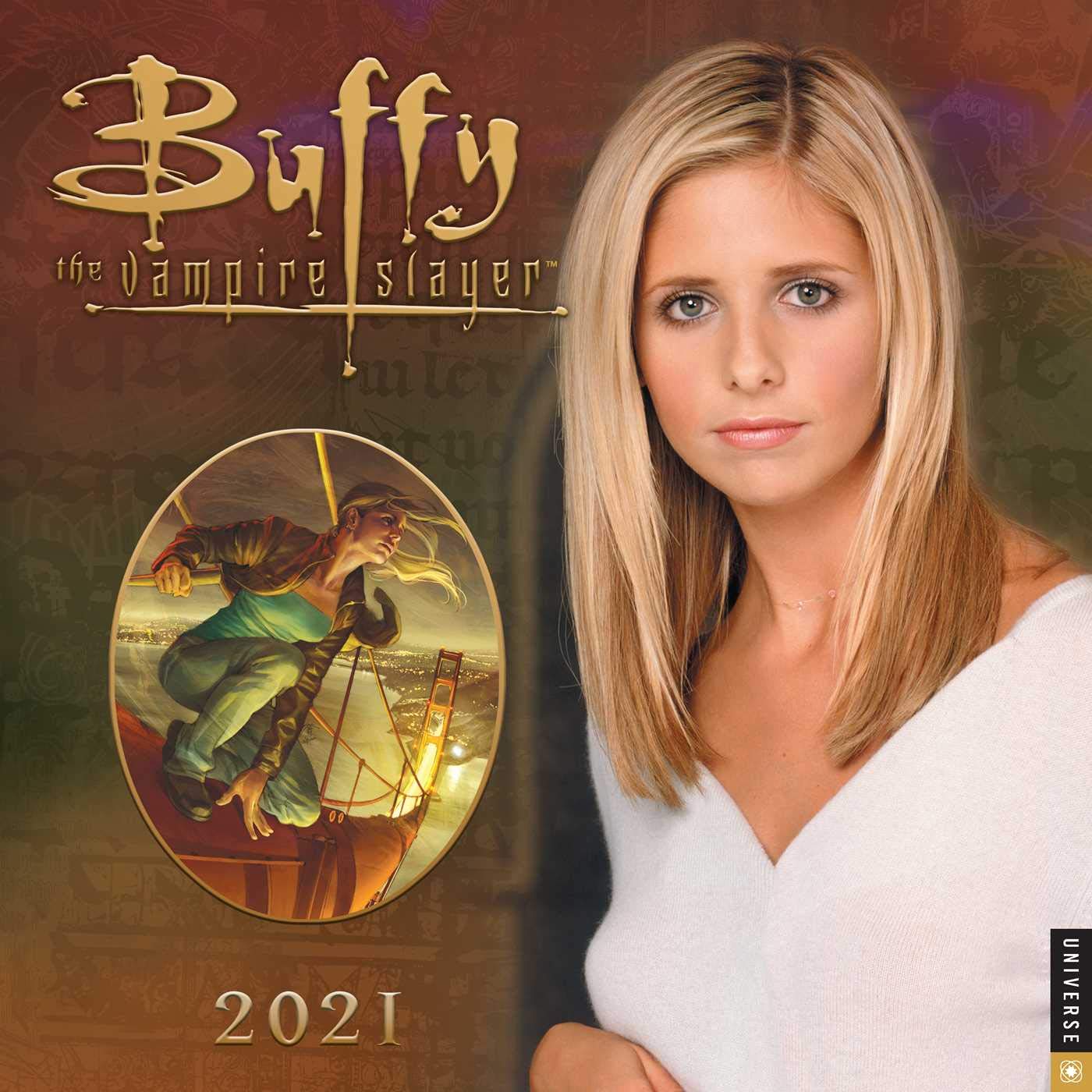 Best Vampire Books 2021 Buffy the Vampire Slayer 2021 Wall Calendar: 20th Century Studios 