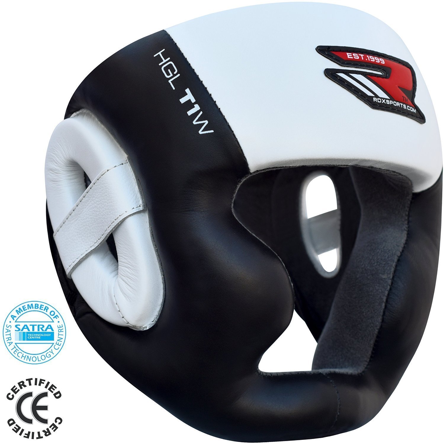 RDX Headguard for Boxing, MMA Training Cowhide Leather Head Guard for