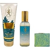 Bath & Body Works Aromatherapy Eucalyptus Pine - Ultimate Hydration Body Cream - Essential Oil Perfume Mist with a Fresh Forest Bar Soap