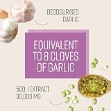 VitaBright Odourless Garlic Capsules High Strength 30000mg 180 Caps view 4