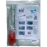 AquaPod Kit 2.0 - BPA free and Made in USA! Emergency Water Storage Container, Hurricane Survival (65 gallons of water – some larger or garden tubs can hold up to 100 gallons of water)