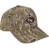 Drake Waterfowl Camo Cotton Ol' Tom Diamond Logo Cap - Cotton Mid-Profile Structured Front Panels Cap with Loop Back Closure