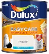 Dulux Easycare Washable Matt Emulsion Paint Walls Ceilings Timeless 2.5L view 2