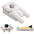 Johnear Face Down Pillow for Sleeping, Sleeping Pillow for Stomach Sleeper,Face Down Pillow After Eye Surgery,Home Massage Pillow,Eye Vitrectomy Recovery Equipment Prone Pillow for Face Support