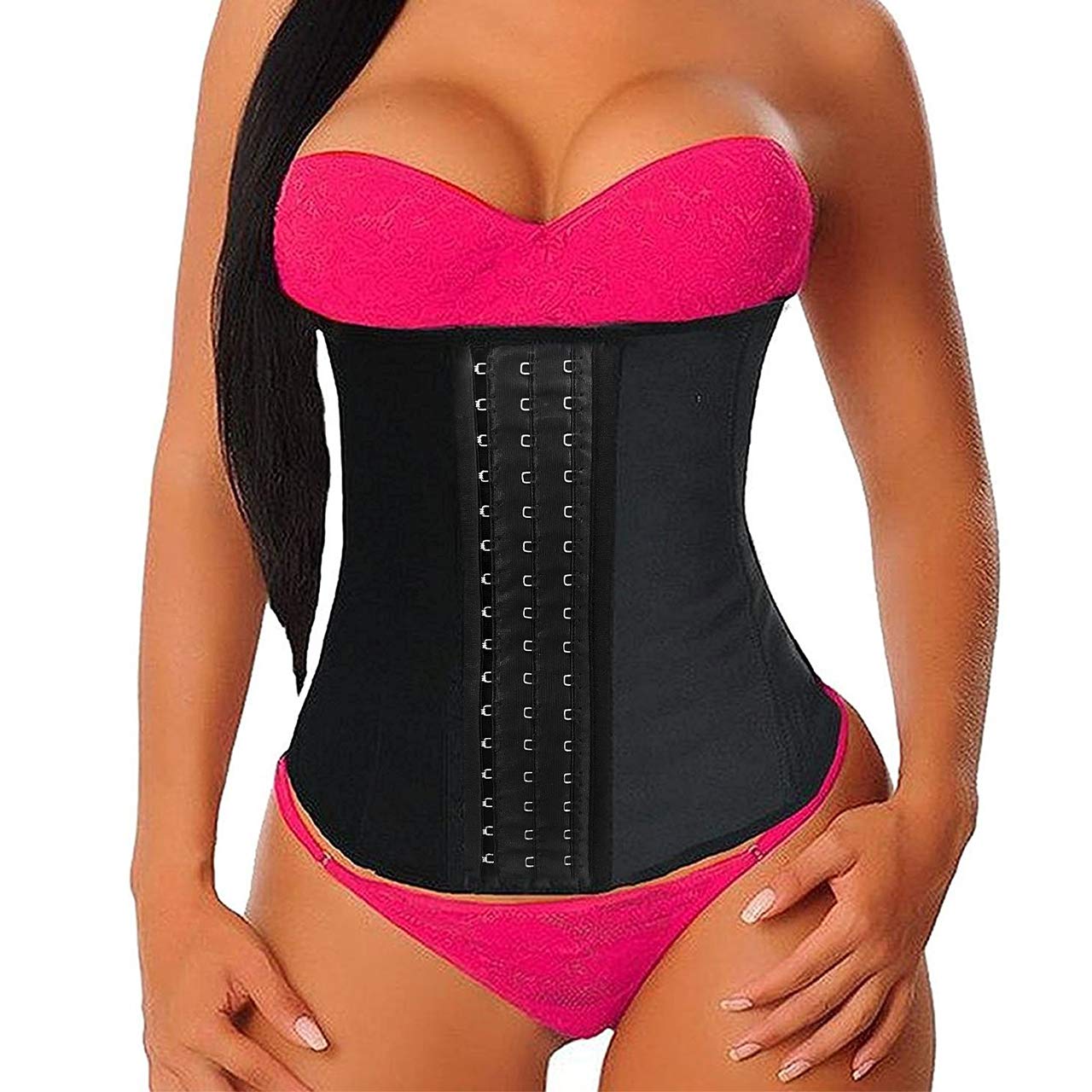 Waist Trainer Corset For Weight Loss Womens Underbust Latex Sport Girdle Waist Cincher Slimming Hourglass Body Shaper