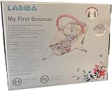 LADIDA Baby Bouncer with Music and Vibration for Newborns 2 Toys view 6