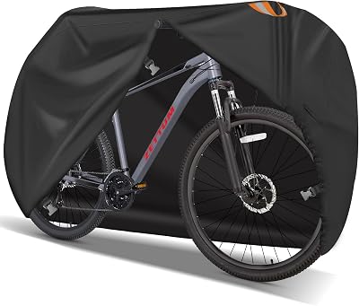 Zettum Bike Cover 1 Bike Heavy Duty 600D PU Waterproof Outdoor