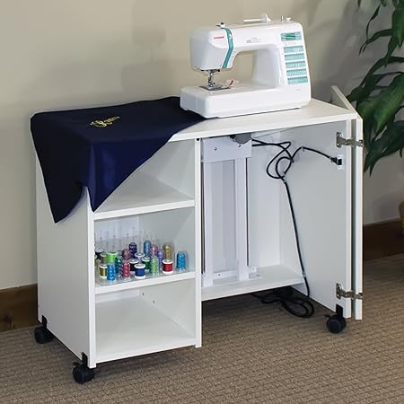 Sewingrite Little Princess Sewing Machine Cabinet Table Space