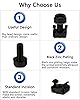 【50 Pack】 M6 x 16mm Rack Mount Cage Nuts and Screws & Washers for Rack ...
