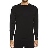 100% Merino Wool - Men's Long Sleeve Crew Shirt - Thermal Base Layer