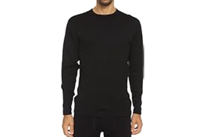 MINUS33 MERINO WOOL 100% Merino Wool - Men's Long Sleeve Crew Shirt - Thermal Base Layer